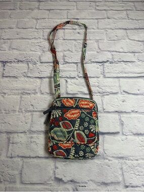Retired Vera Bradley “Nomadic Floral” Printed Floral Crossbody.